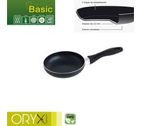 Oryx sartén aluminio antiadherente basic, alta resistencia, apta indu