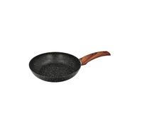 ORYX Sarten Aluminio Forjado Antiadherente Ø 20 x 4,5 cm. Mango Engomado / 5 capas/Acabado Piedra/Apta Para Todo Tipo de Cocinas