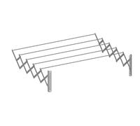 ORYX Tendedero Extensible Pared Aluminio 1,40 Metros