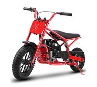 ORYXEARTH Mini Moto Niño 37,7 CC, Moto todoterreno 2 ruedas para exterior, Motor gasolina de alto rendimiento, neumáticos anchos Off-Road, velocidad 25 km/h, adecuada para 14 años