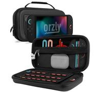 Orzly Funda de Transporte para Consola Nintendo Switch 2 2025 de 7.9 Pulgadas, Funda rígida con Almacenamiento Inteligente para Accesorios y Bolsillos de Juegos, Edición de Caja de Regalo