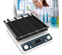 OS-20Pro - Agitador orbital digital, oscilador horizontal multiusos de laboratorio con función de velocidad y sincronización ajustables, plataforma plana de goma