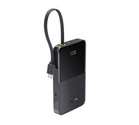 OS-Baseus EnerFill FC51 Bipow2 Pro Digital Display Power Bank con Cable Integrado, 10000 mAh, 22,5 W, Negro