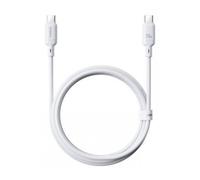 Os-baseus silky fast charging data cable usb-a to usb-c 3a 1m moon whi