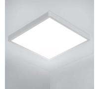 Osairous Lamparas de Techo 36W, Ø30cm Cuadrado Plafon LED Techo, Lampara Techo Dormitorio IP44, 6000k 3240 LM Luz Blanca para Cocina, Dormitorio, Baño, Salón