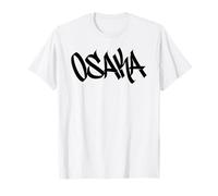 Osaka Graffiti City Street Art Handstyle Japón Souvenir Camiseta