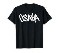 Osaka Graffiti City Street Art Handstyle Japón Souvenir Camiseta