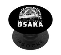 Osaka Japón Shinkansen Bullet Train Anime Kanji Souvenir PopSockets PopGrip Adhesivo