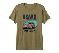 Osaka Nightrun JDM Drift Car japonés Street Racing Tuner Camiseta Premium