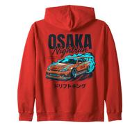 Osaka Nightrun JDM Drift Car japonés Street Racing Tuner Sudadera con Capucha