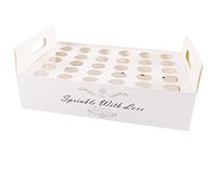 OSALAD Soporte De Soporte De Conos De Confeti De Boda para Decoración De Bodas Papel Kraft Bandeja De Boda Cono De Confeti Conos De Papel De Boda