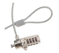 OSALADI 1.8m Cerradura para Portátil Candado Cable Bloqueo De Digitos Seguridad para Laptop y Tablet