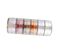 OSALADI 1 Juego Colores De Polvo De Mica Iridiscente Para Cosméticos Y Manualidades Pigmentos Naturales Seguros Para Maquillaje Jabones Y Proyectos De Arte 6 Piezas
