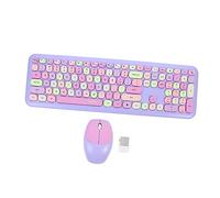 OSALADI 1 Juego Conjunto de ratón de Teclado para Teclado inalambrico Ratones y Accesorios teclados Ratones inalámbricos ratón de Teclado inalámbrico USB Traje de Oficina Chica Abdominales