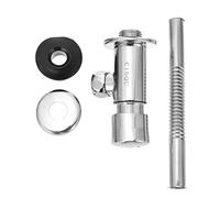 OSALADI 1 Juego fluxómetro urinario Válvula de descarga para urinarios Válvula de descarga para baño válvulas de descarga de inodoro Válvulas de urinario ocultas todo bronce botón cobre