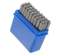 OSALADI 1 juego Punzones de Letras para Estampado Cuero Herramienta de DIY para Piel para Zapatos Bolsos Cinturones y Carteras Precisión y Durabilidad