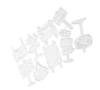 OSALADI 1 Juego Scrapbooking Herramientas De Elaboración Troqueles Para Hacer Tarjetas Troquelado En Relieve Papel Artesanal Troquelado Molde De Estampado Cuchillos Metal Corte