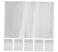 OSALADI 10 Fundas Transparentes para Libros A5 Protectora Ajustable Material Resistente Pack de 10 para Libros de y Notas