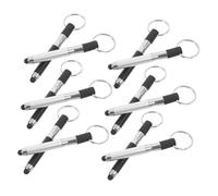 OSALADI 10 Juegos 10 Juegos De Bolígrafos con Pantalla Táctil Llaveros Lápices Capacitivos Llaveros Alfileres Anillos Bolígrafos para Teléfono con Carretes 12 Piezas x 10