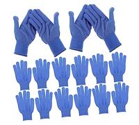 OSALADI 10 Pares Guantes De Jardineria Guantes Industriales Mechanics Gloves Guante Mecanico Garden Work Gloves Guantes a Prueba De Zarzas Sin Guantes Hombre De Polivinilo Alimento