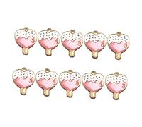 OSALADI 10 Piezas Colgantes de Forma de para Joyería Diy Accesorios Coloridos para Pulseras y Pendientes para Manualidades y Proyectos