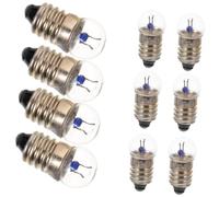 OSALADI 10 Uds Bombillas E10 2.5V 0.3A Pequeñas Para Experimentos De Física Estudiantes Luz Eléctrica Miniatura Para Linternas Diy Y Equipos De Ciencia