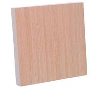 OSALADI 100 Hojas Notas Adhesivas Diseño Madera Resistente para Oficina Escuela con Fuerte Adhesivo para Mensajes y Recordatorios