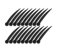 OSALADI 100 Piezas de Picos de Pájaro de Plástico Negro para Manualidades DIY Diseño Realista, Ideales para Gorriones y Proyectos de Decoración en Casa