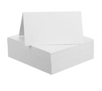 OSALADI 100 Tarjetas de Lugar Blancas para Mesa 99 X 99 CM Tarjetas de Nombre para Bodas y Eventos Imprimibles Escritura a Mano para Asignación de Asientos Banquetes