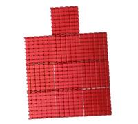 OSALADI 10piezas Bloque Térmico Disipador De Calor Rojo para CPU Gpu Led Material De Aluminio para Enfriar Portátiles