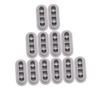 OSALADI 12 Almohadillas Amortiguadoras y Juntas Antideslizantes para Asientos de Inodoro, Parachoques Protectores Que Reducen Ruido y Protegen Superficies, Ideales para Uso en Baños