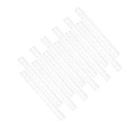 OSALADI 12 Piezas Regla De Escala Transparente Utiles Escolares Suministros De Regreso a La Escuela