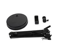 OSALADI 1juego Soporte De Cámara Web Brazo De Tijera Metálico Soporte para Teléfono y Luz De Flash para Grabación y Streaming Escritorio