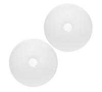 OSALADI 2 Piezas Acrylic Globe Lamp Shades Milk Round Light Fixture Covers Glare Ball Lampshade For Ceiling And Pendant Lights Easy Installation Modern Versatile Design