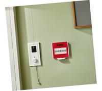 OSALADI 2 Piezas Botón de Alarma Manual de Emergencia Rojo con Reset Activación Instantánea para Sistema contra Hogar Oficina y Hotel