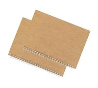 OSALADI 2 Piezas Cuadernos de y Notas con Diseño Vintage Planificación Diaria y Práctico para Registrar y Proyectos