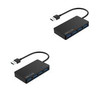 OSALADI 2 Piezas Lector De Tarjetas Hub USB Concentradores Tipo C Convertidor Tipo C Concentradores USB 30 Concentradores De Puerto Portátil Concentradores De Puerto USB Puertos Multi