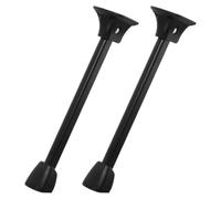 OSALADI 2 Piezas Patas Metálicas Plegables de Hierro Negra | Soporte Estable, Ahorro de Espacio, para Oficinas y Hogares, Aptas para Tableros Diversos