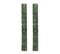 OSALADI 2 Piezas Rodillo Antiadherente Rodillo de Masa de Piedra Natural de Jade, Superficie Lisa, 21cm, para Pizza, Masa y Albóndigas, Repostería y Horneado