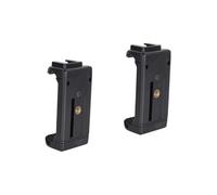 OSALADI 2 Piezas Soporte De Fotografía Trípode para Celular Soporte De Teléfono para Cardán Clip De Trípode para Teléfono Cardán De Teléfono De Mano Abdominales Telescópico Base De Lampara