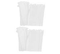 OSALADI 2 Rollos De Forro Floral De Malla De Gasa De Tul Beige Para Envolver Ramos Hilo Para Embalar Ramos Hilo Decorativo Tira De Embalaje De Flores De Poliéster