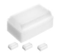 OSALADI 2 Series Dispositivo De Entrenamiento Sensorial Pincel Enfocar Bath Pequeño Cepillo Wilbarger Cepillo Para Fregar Esponja 4 Piezas*2