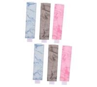 OSALADI 2 Series Estuche para Bolígrafo Manga Bolsa Computadora Portátil Gomas Elasticas Titular De La Pluma del Cuaderno Funda Portabolígrafos para Cuaderno Color Aleatorio 3 Piezas*2