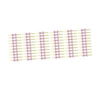OSALADI 2 Series Ligadura De Arco Rosa Envuelto Envolviendo Lazos Bolsita Vistoso Bueno Dulce Boda De Arcos De Coche Lazos para Bolsos Corbata De Pan Lazos De Cinta La Mascota 200 Piezas*2