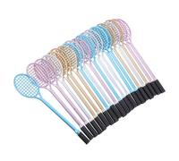 OSALADI 20 piezas Bolígrafos de Gel con Diseño de de Bádminton Paquete para Fiestas y Estudio Escritura Suave y para Adultos
