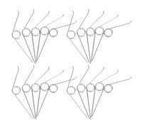 OSALADI 20 Piezas Resorte de Torsión para Tapa de Cubo de Basura Acero Inoxidable Tamaño 09X84 CM Repuesto para Prensa Manual y Pedal Reducción de Ruido Reparación de Contenedores