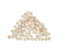 OSALADI 200 Piezas de Manos de Madera sin Pintar de 20mm, Hechas a Mano Bordes Lisos, para Manualidades Diy, Decoración del Hogar y Accesorios Fotográficos, Palma Natural para Artesanía