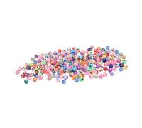 OSALADI 200 Piezas Polymer Clay Round Flower Spacer Beads Loose Beads For Jewelry Making DIY Bracelets Necklaces Accessories