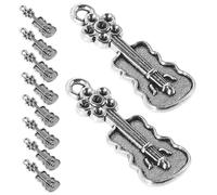 OSALADI 20piezas Colgante De Violín De Metal Dije De Violín Vintage Amuletos Para Hacer Joyas Accesorios Para Colgantes De Joyería Dijes De Collar Para Manualidades
