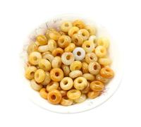 OSALADI 20piezas Hebilla Paz De Topacio Cuentas De Piedra Natural Topacios Amarillos y Jades Redondas Sueltas Para Creación De Bisutería Artesanal